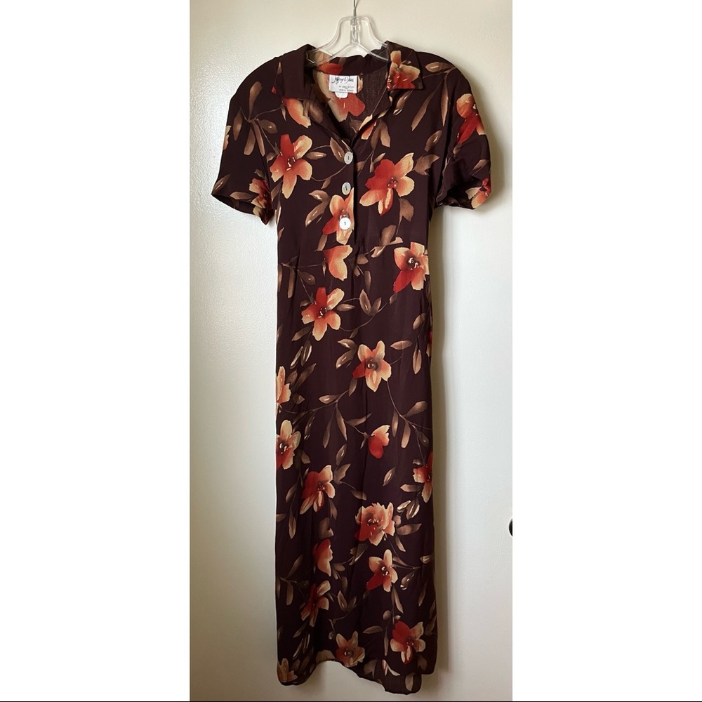 Vintage 90’s Floral Maxi Dress
